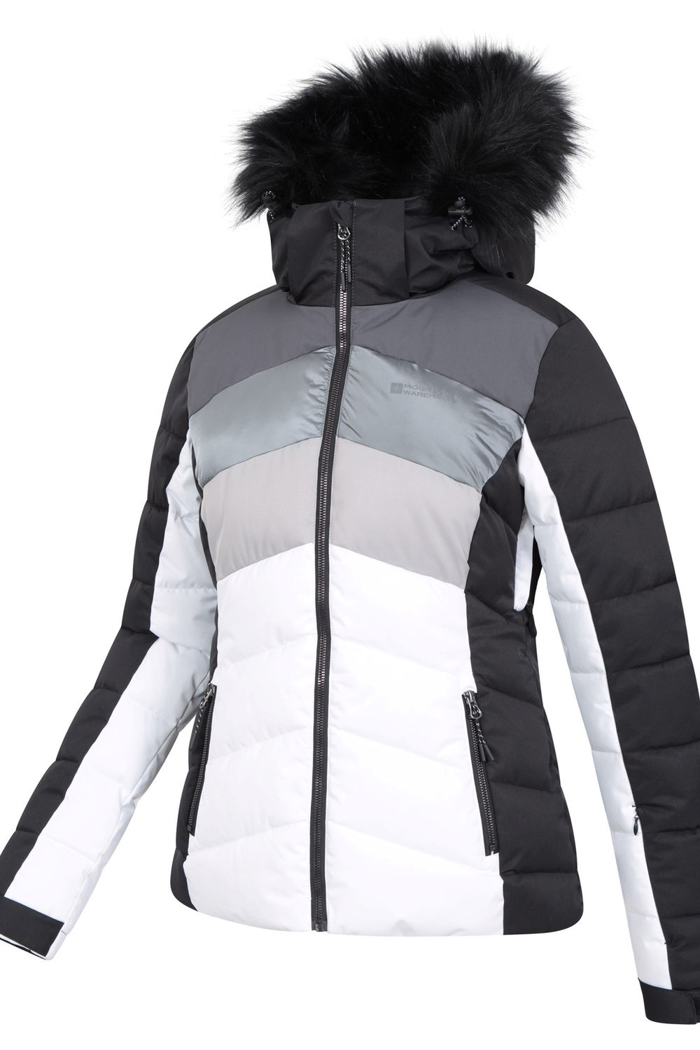 Multi Cascade Padded Ski Jacket, Image 3 of 4