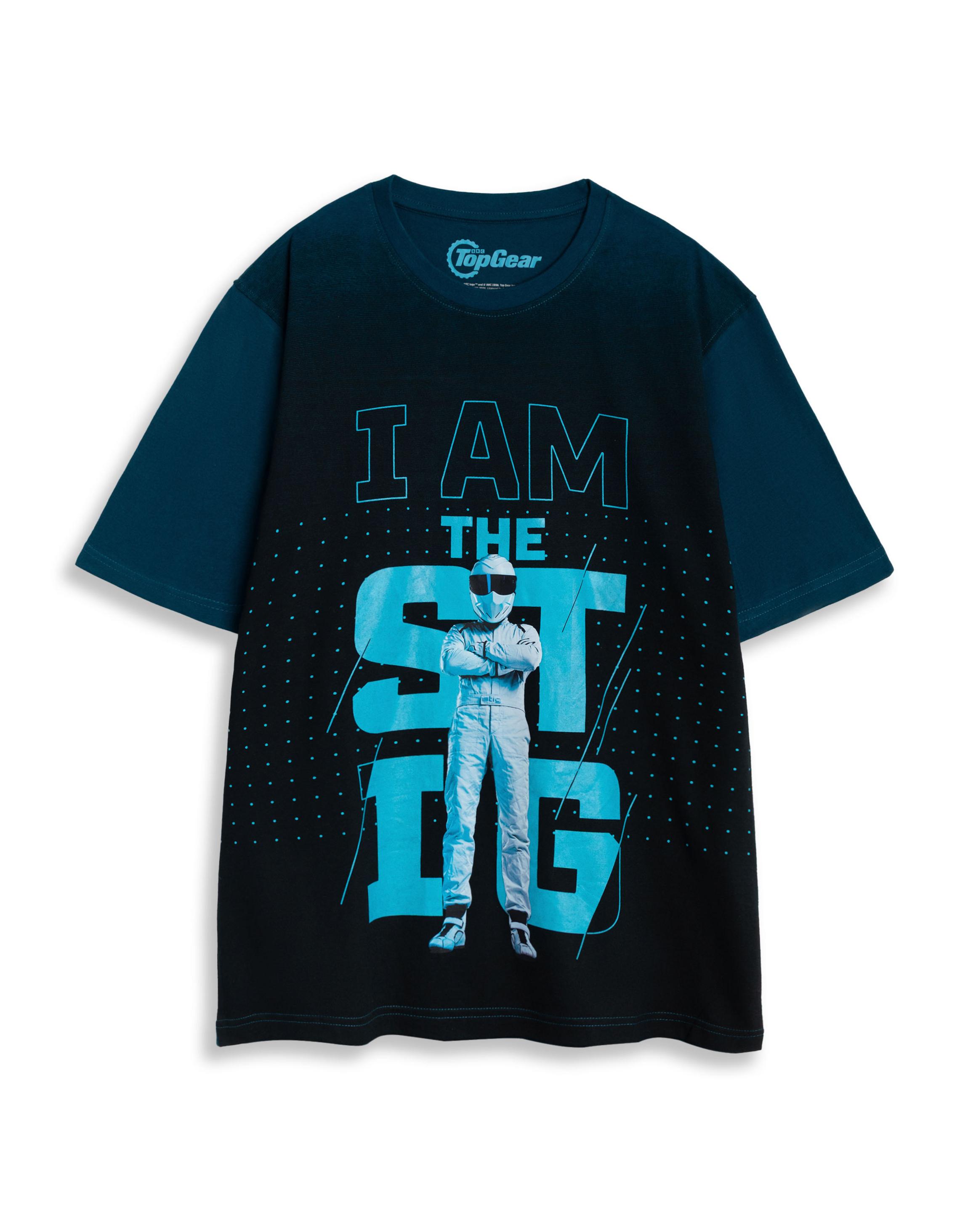Navy Top Gear Stig Navy T-Shirt, Image 1 of 6
