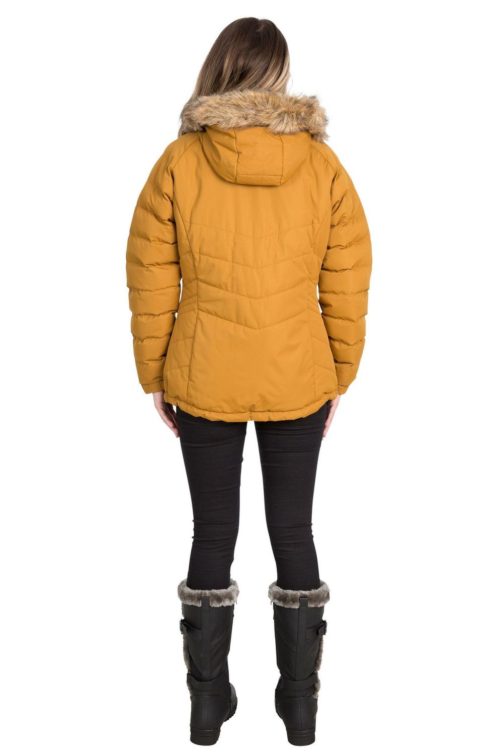 Brown Nadina Waterproof Padded Jacket, Image 6 of 7
