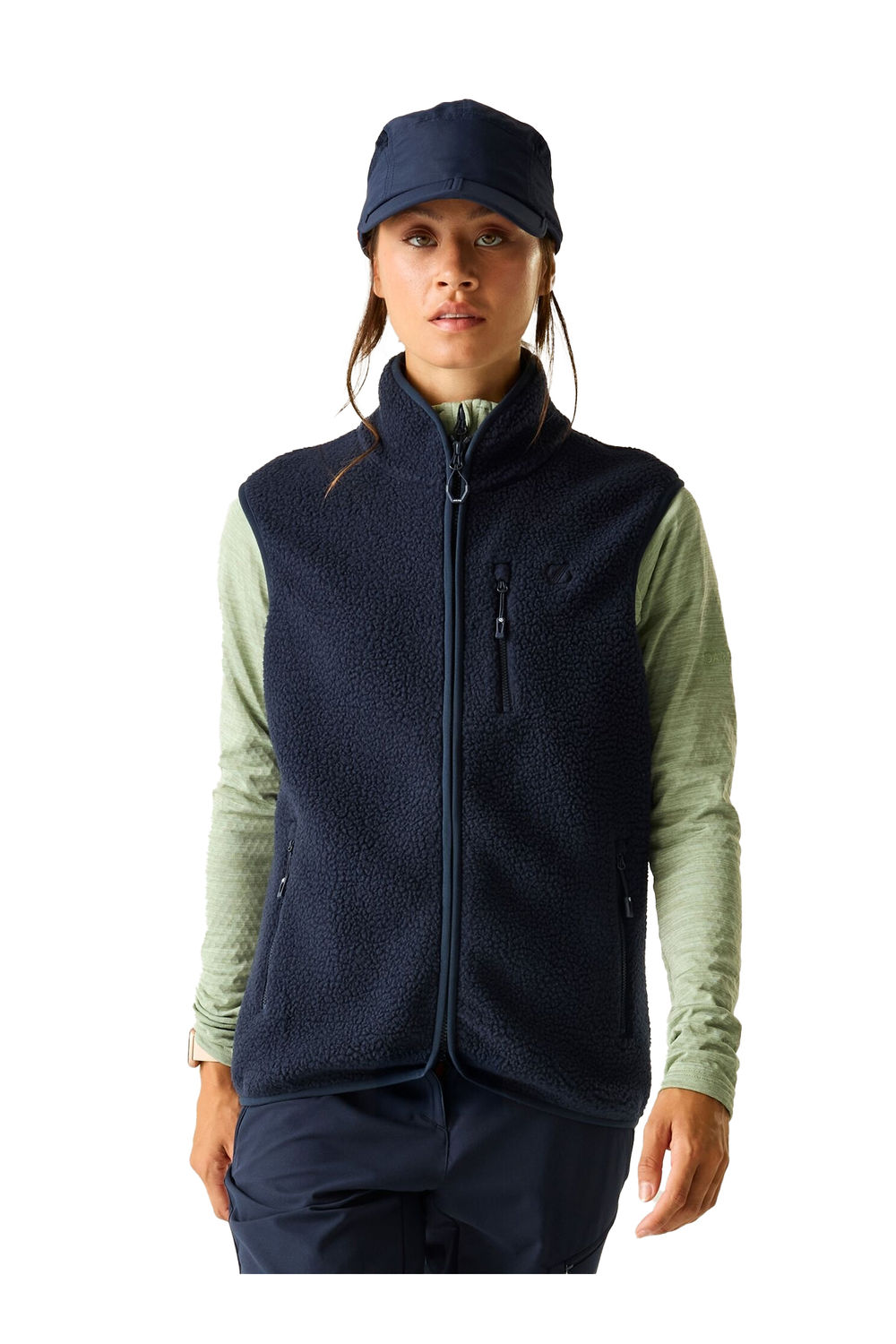 Navy Excursion Fleece Body Warmer, Image 4 of 4