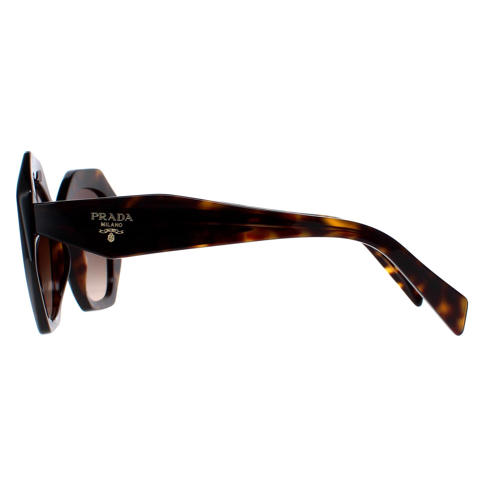 Brown Prada Brown Round Tortoise Brown Gradient PR16WS, Image 3 of 6