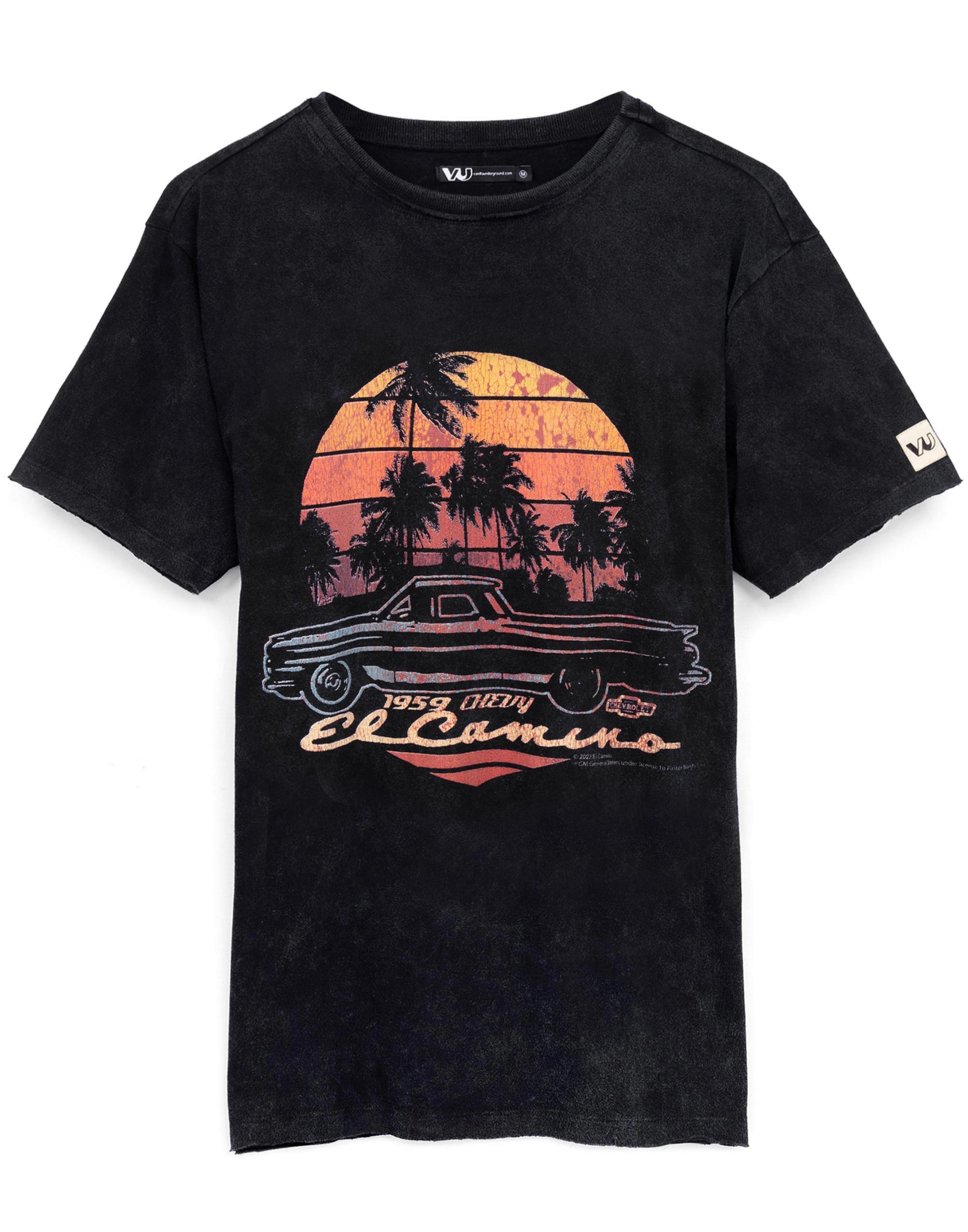 Black Gm Motors El Camino Tshirt