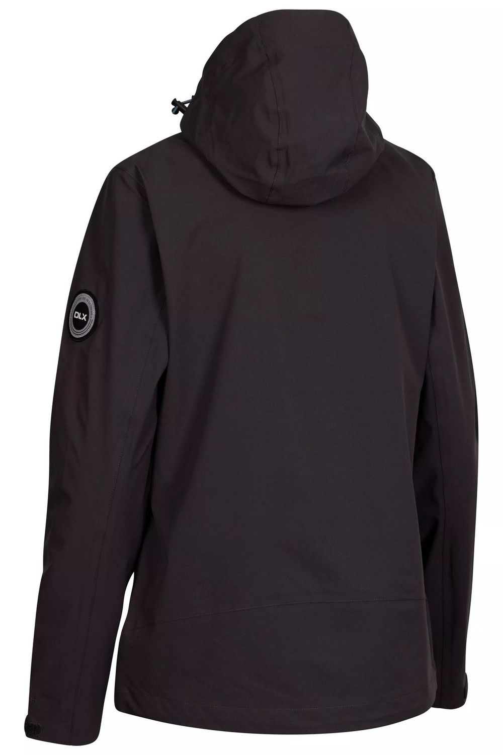 Dark Grey Trespass Dark Grey Katya DLX Waterproof Jacket, Image 2 of 4