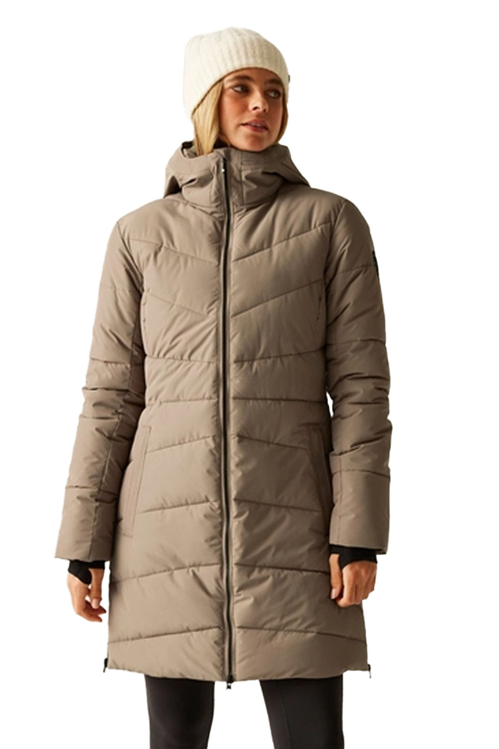 Dark Brown Ski Jacket, Image 4 of 7