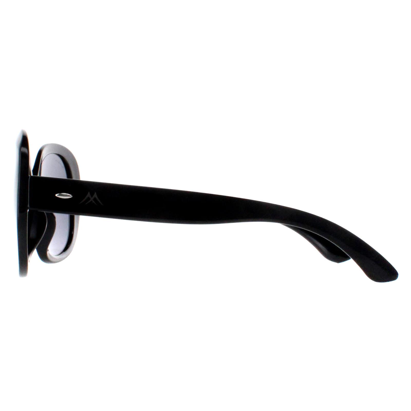 Black Butterfly Shiny Black Smoke Polarized MP63, Image 3 of 4
