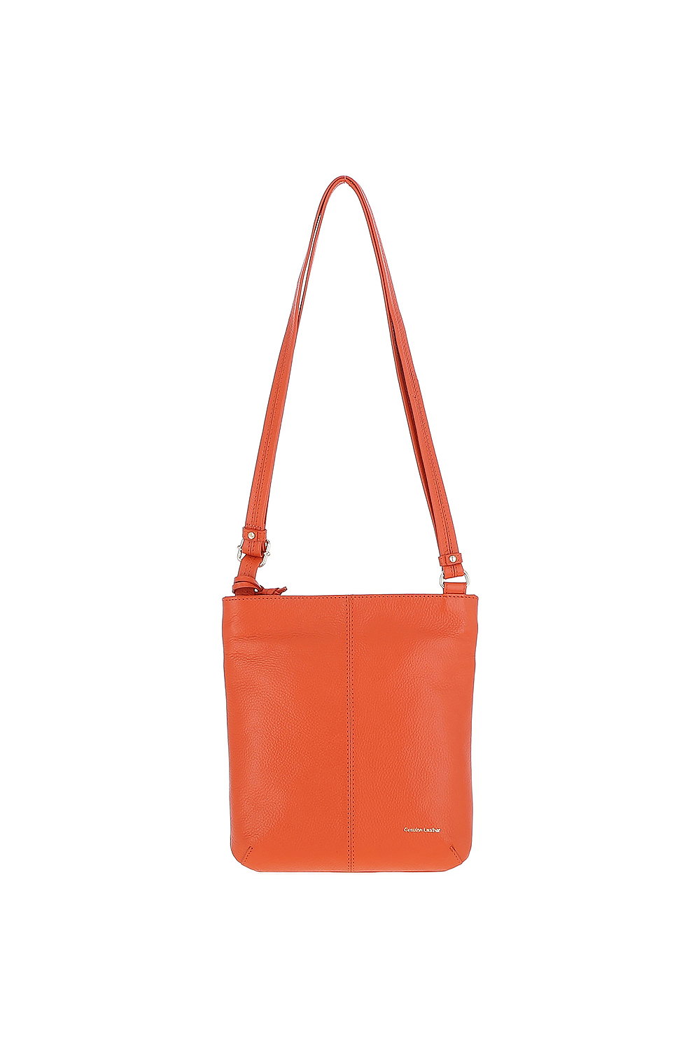 Orange Ashwood Leather Orange 'Five CB' Real Leather Cross Body Bag, Image 3 of 5
