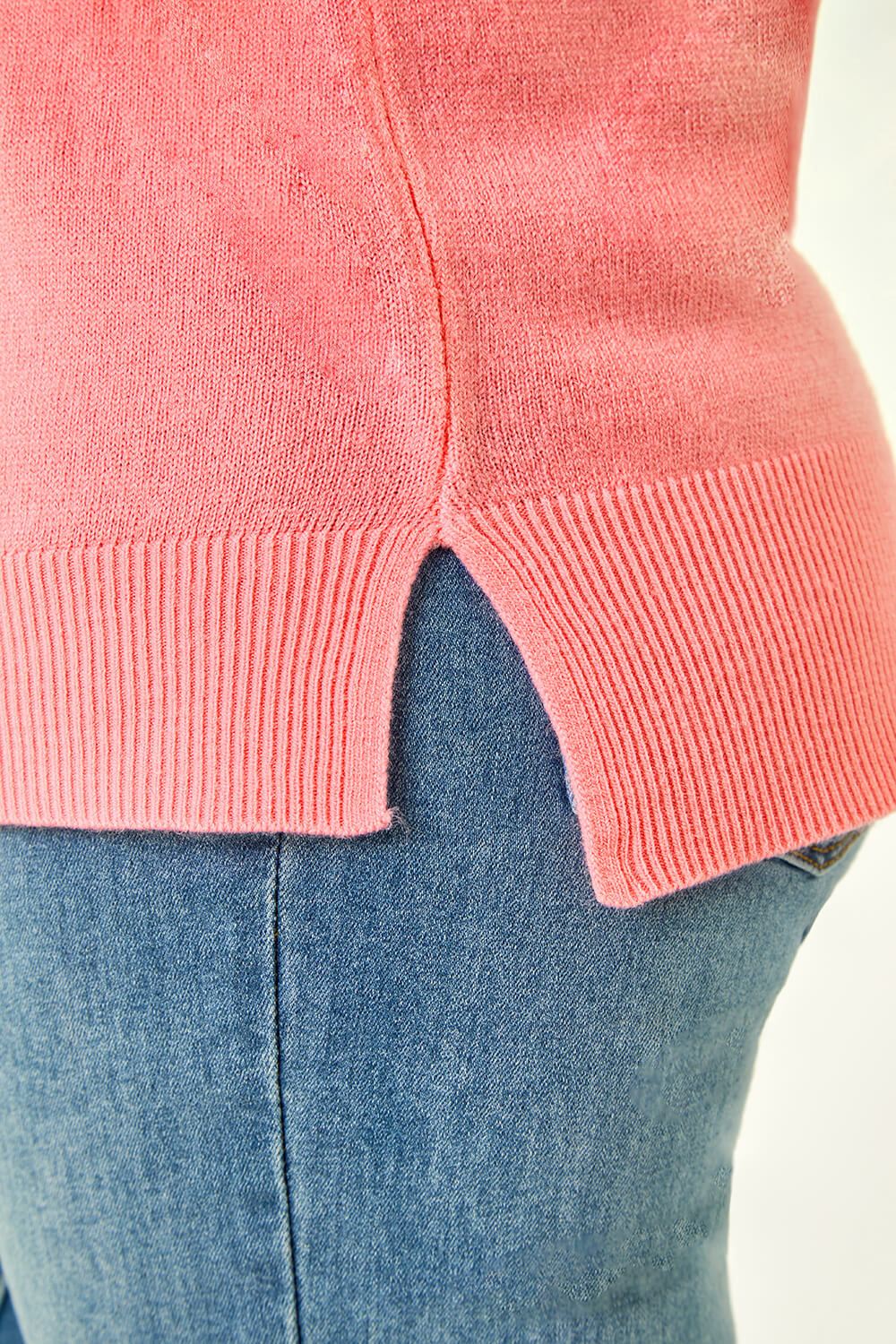 Rose Soft Crew Neck Jumper, Image 6 of 6