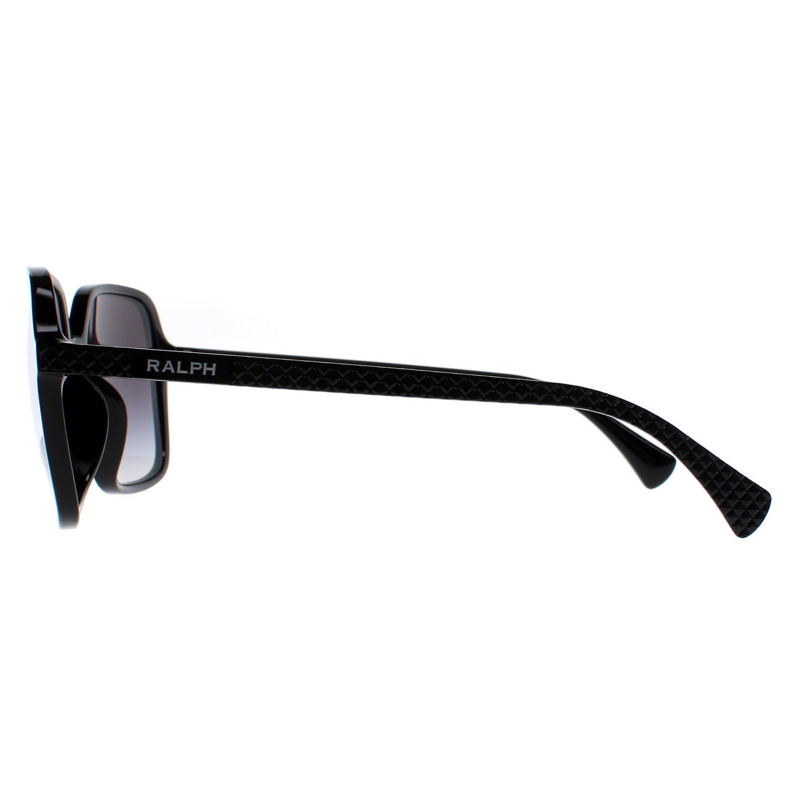 Black Ralph Black Square Shiny Black Grey Gradient RA5291U, Image 3 of 6