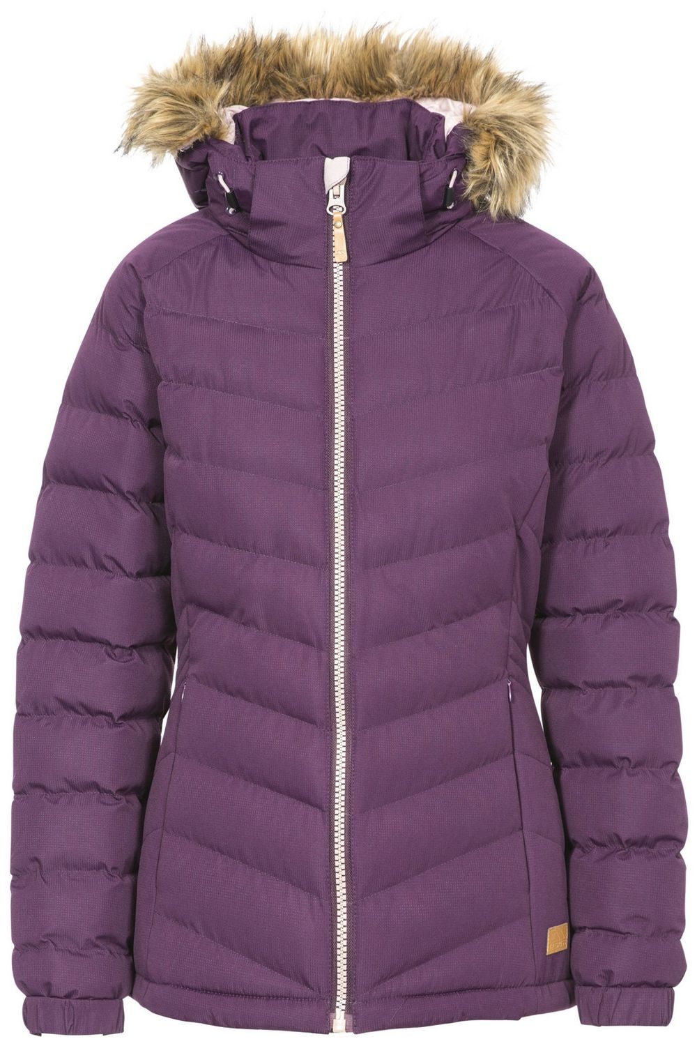 Purple Nadina Waterproof Padded Jacket, Image 1 of 3