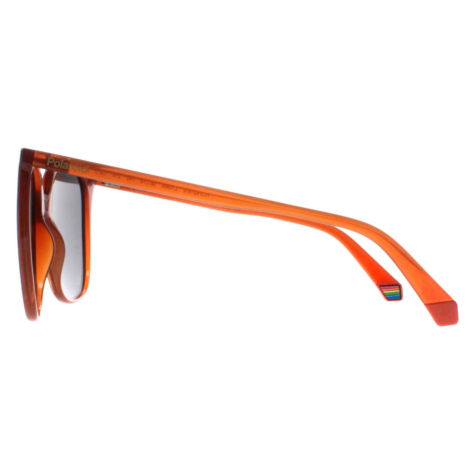 Orange Polaroid Orange Square Orange Grey Polarized PLD 6218/S, Image 3 of 4