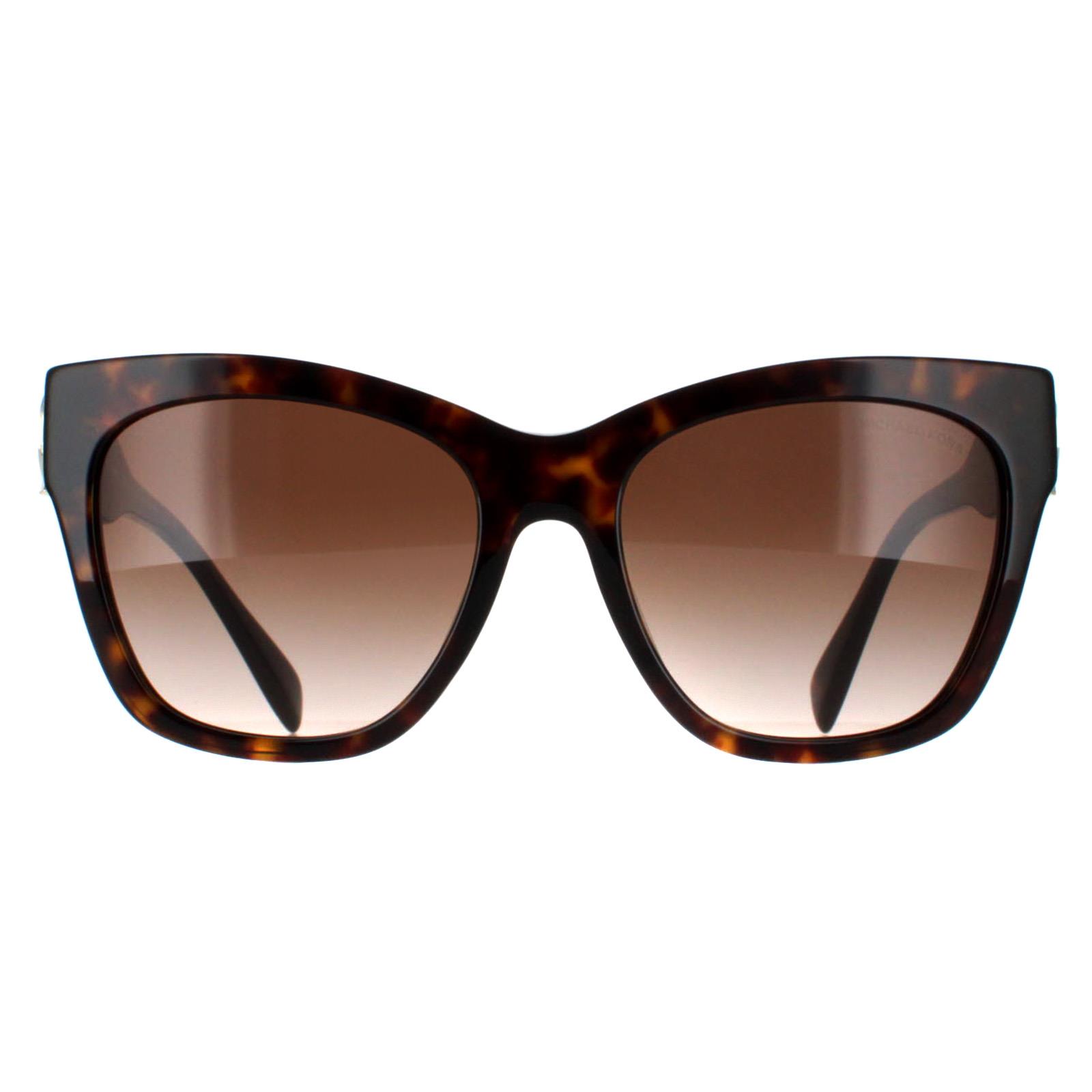 Brown Michael Kors Brown Cat Eye Dark Tortoise Brown Gradient MK2182U Empire Square, Image 1 of 4