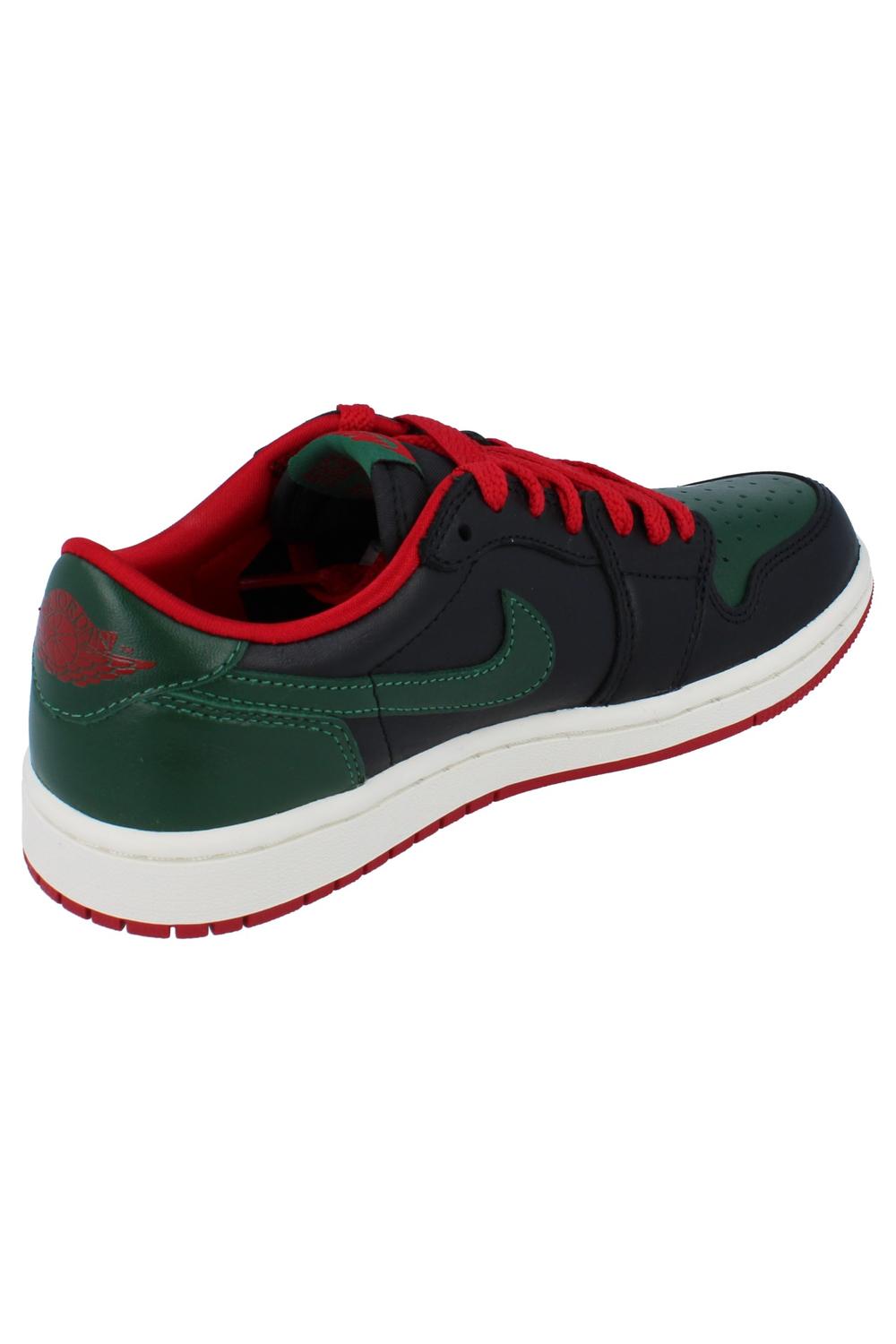 Black Nike Womens Air Jordan 1 Retro Low Og Trainers, Image 4 of 6