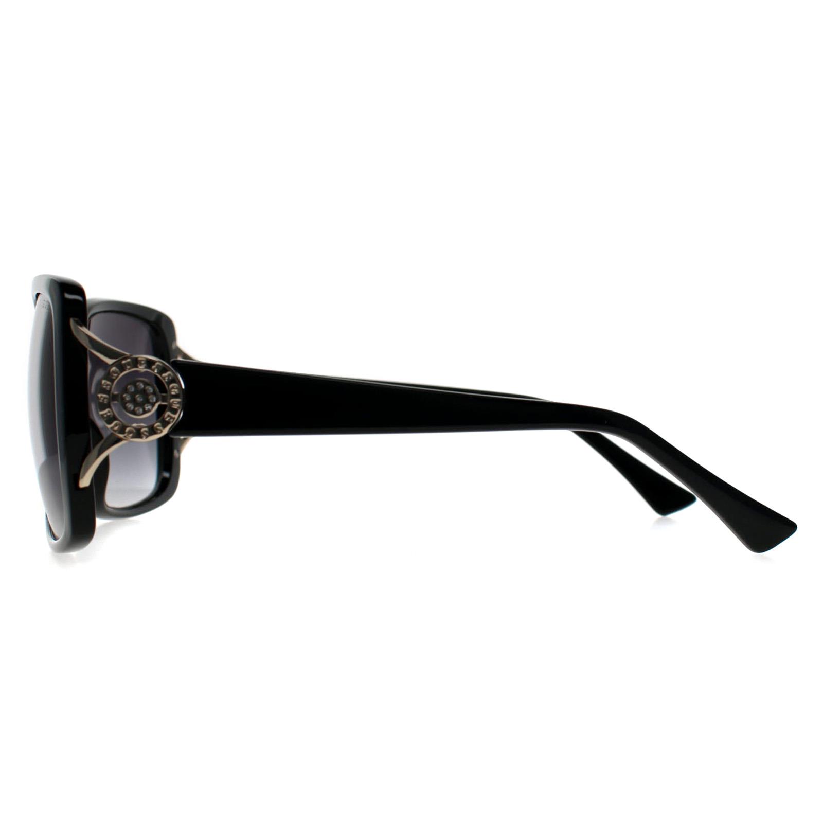 Black Guess Black Butterfly Shiny Black Grey Gradient GF6065, Image 3 of 3