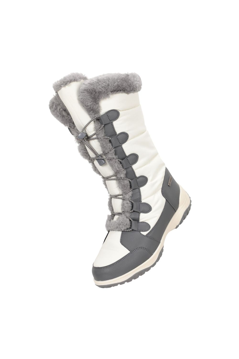 White Snowflake Extreme Long Snow Boots, Image 7 of 7