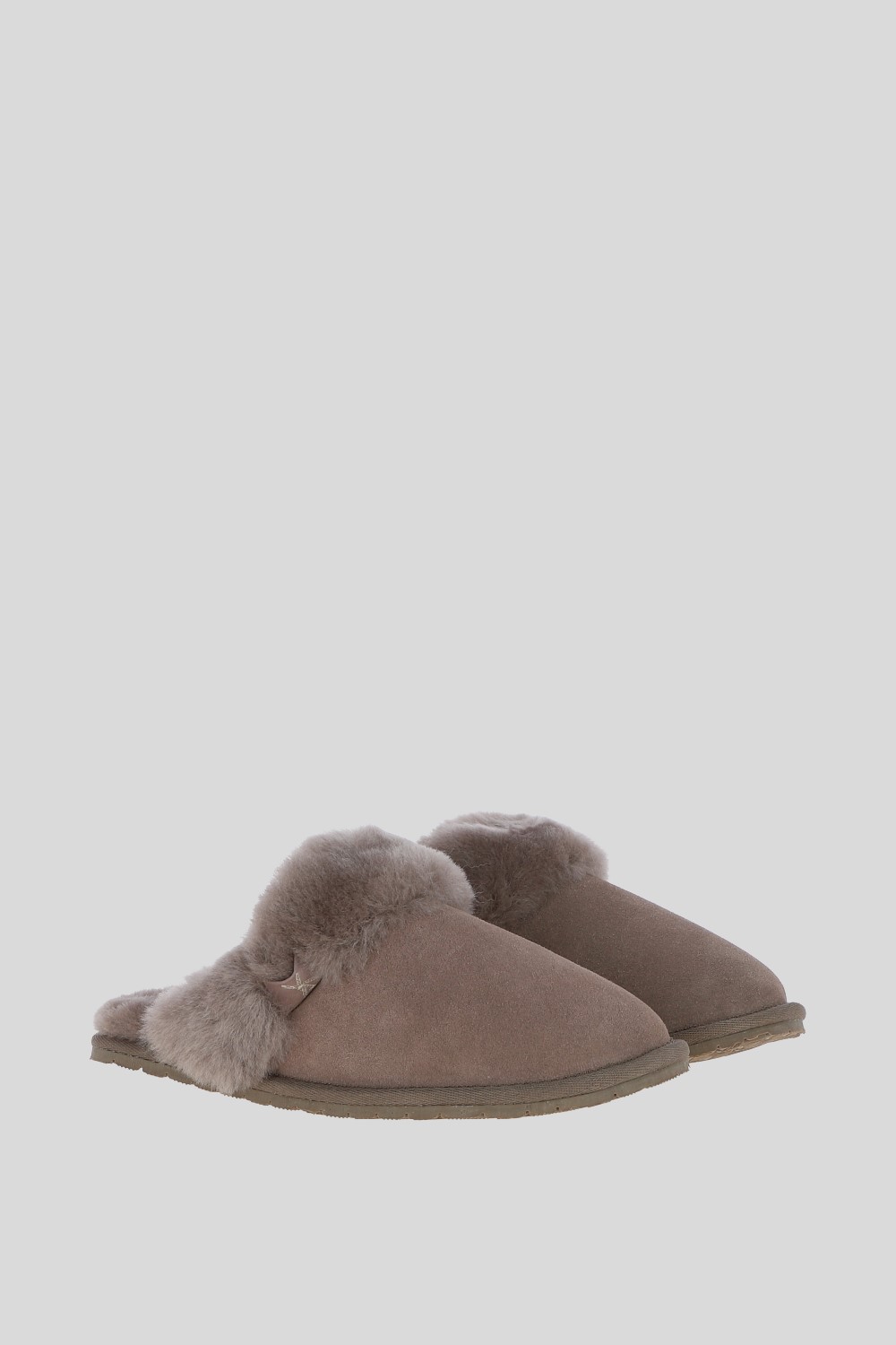 Purple 'Pippa' Classic Suede Sheepskin Slippers