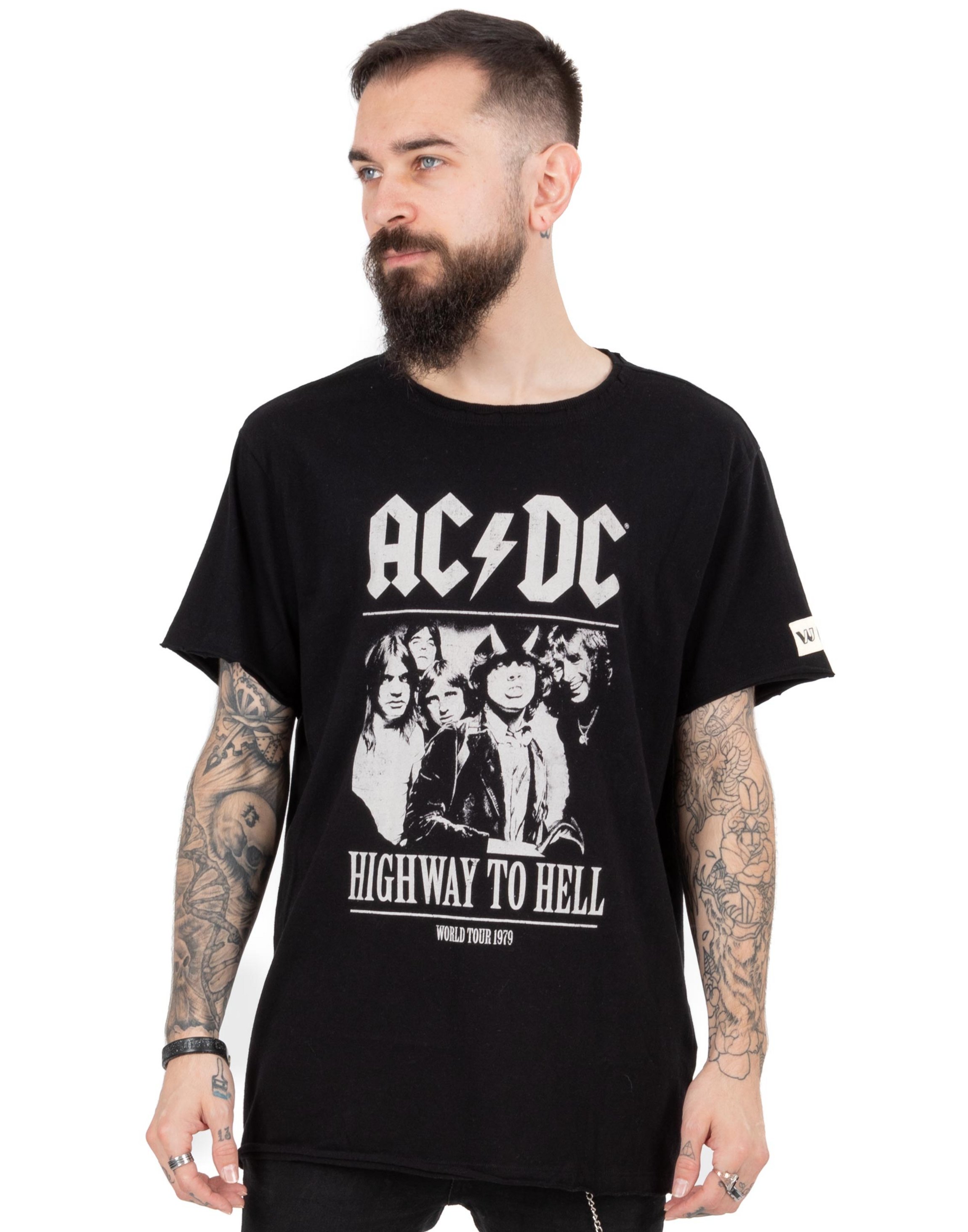 Black AC/DC Highway to Hell Unisex T-Shirt, Image 2 of 5
