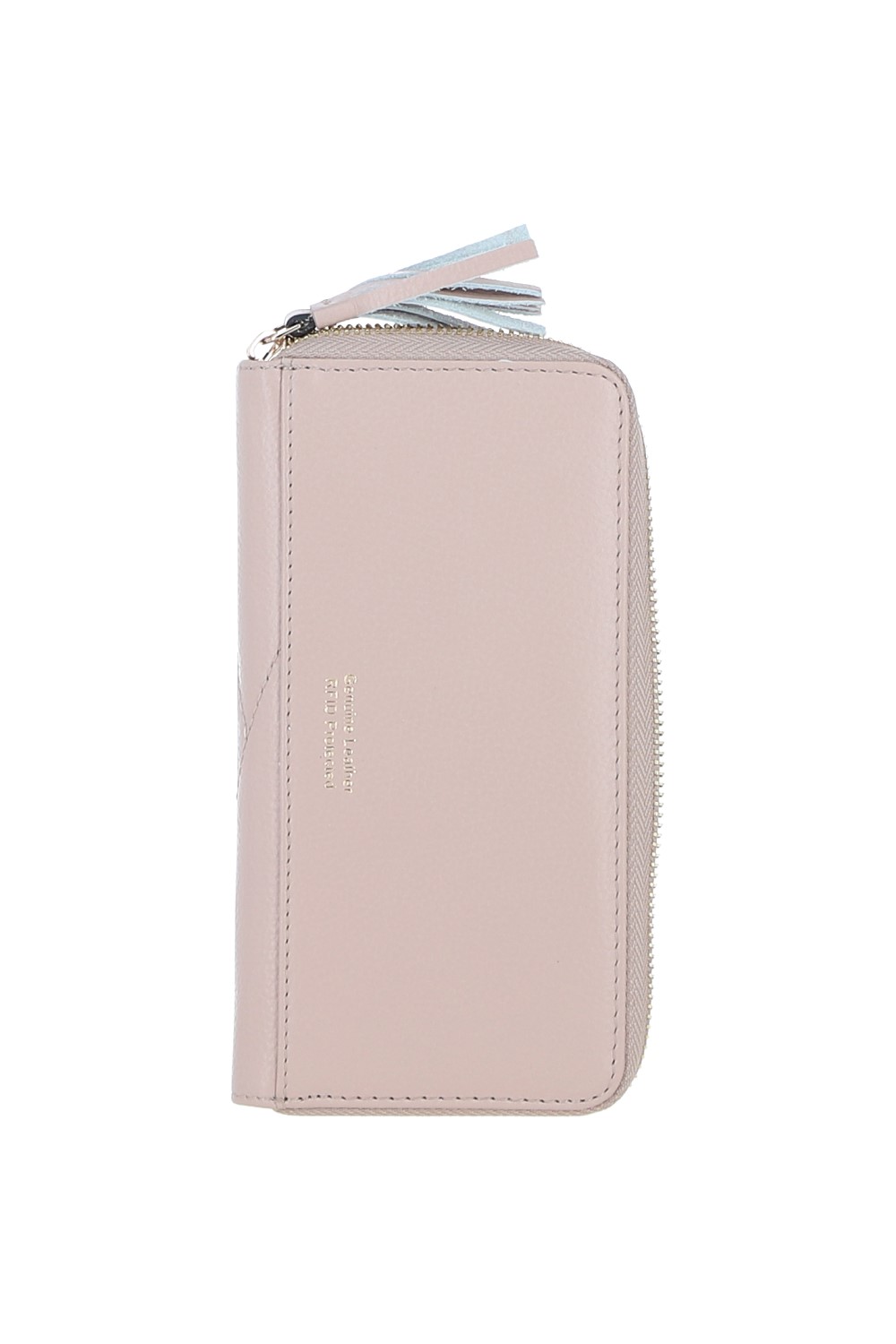 Beige 'Seraphina' Real Leather Purse with RFID-Protection, Image 4 of 4