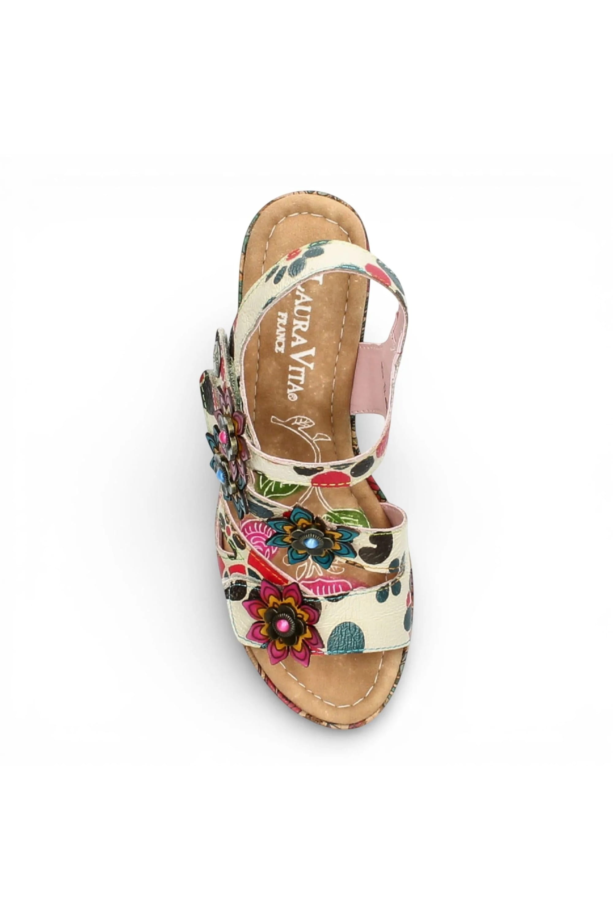 Beige Womens Espadrille Sandals - Nellao 33, Image 7 of 7