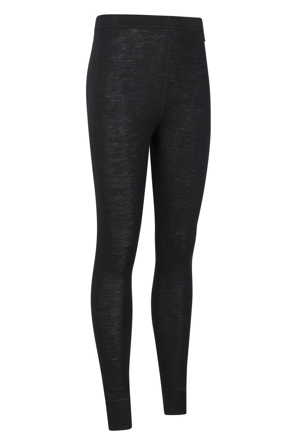Black Merino Wool Base Layer Bottoms (Pack of 2), Image 4 of 5