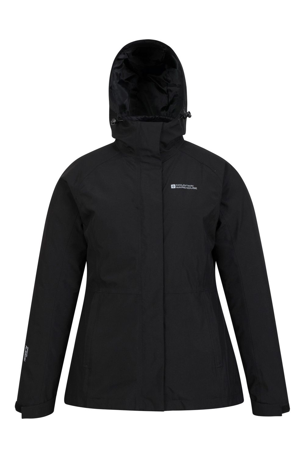 Black Alaskan 3 in 1 Padded Jacket, Image 5 of 6