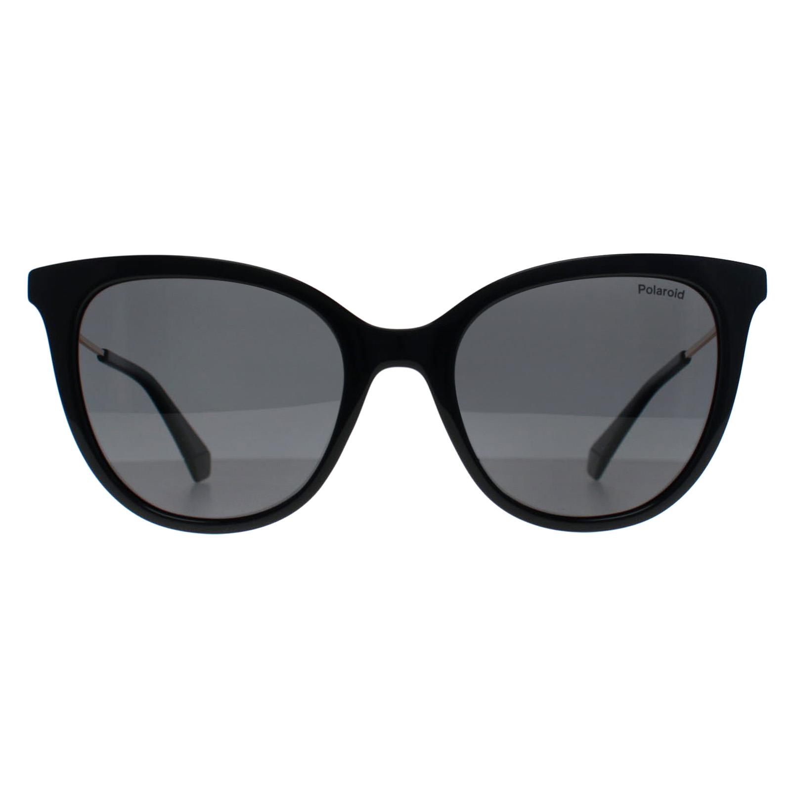 Black Cat Eye Black Grey Polarized PLD 4184/S/X, Image 1 of 3
