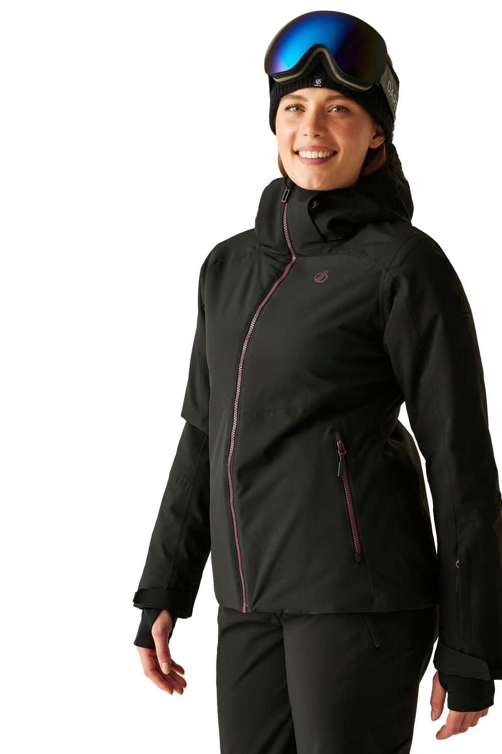Black Flurry II Waterproof Ski Jacket, Image 5 of 5