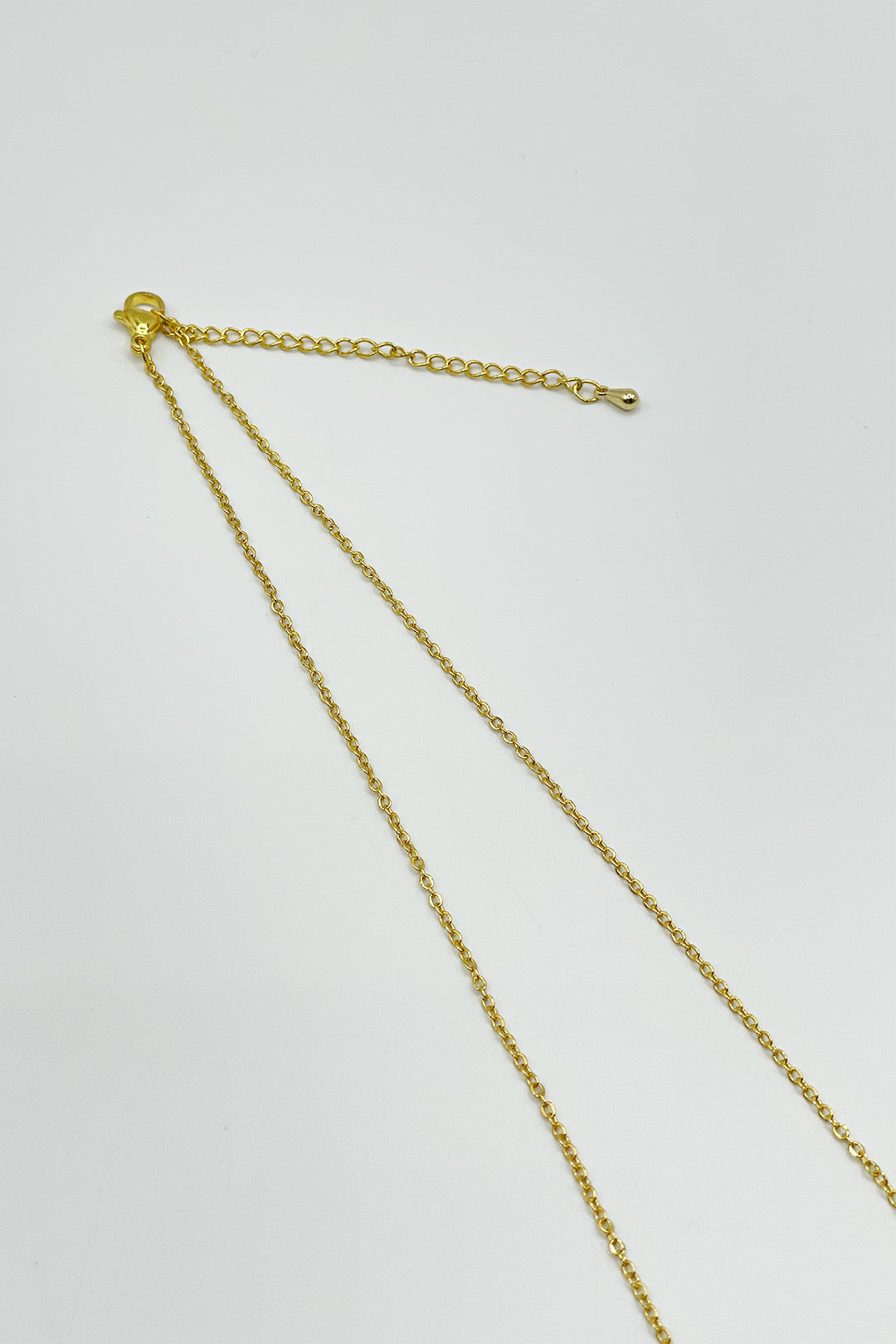 Gold Diamante Halo Necklace & Earrings Set, Image 5 of 5