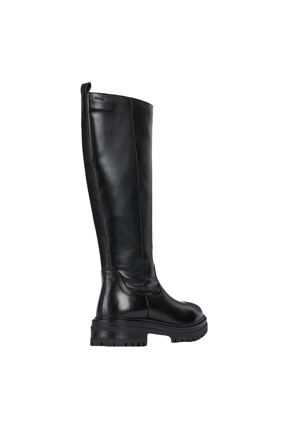 Black D Iridea C Leather KneeHigh Boots, Image 4 of 4
