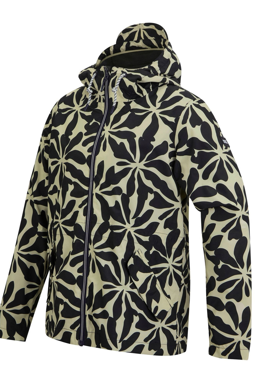 Multi Bayletta Abstract Floral Waterproof Jacket, Image 3 of 3
