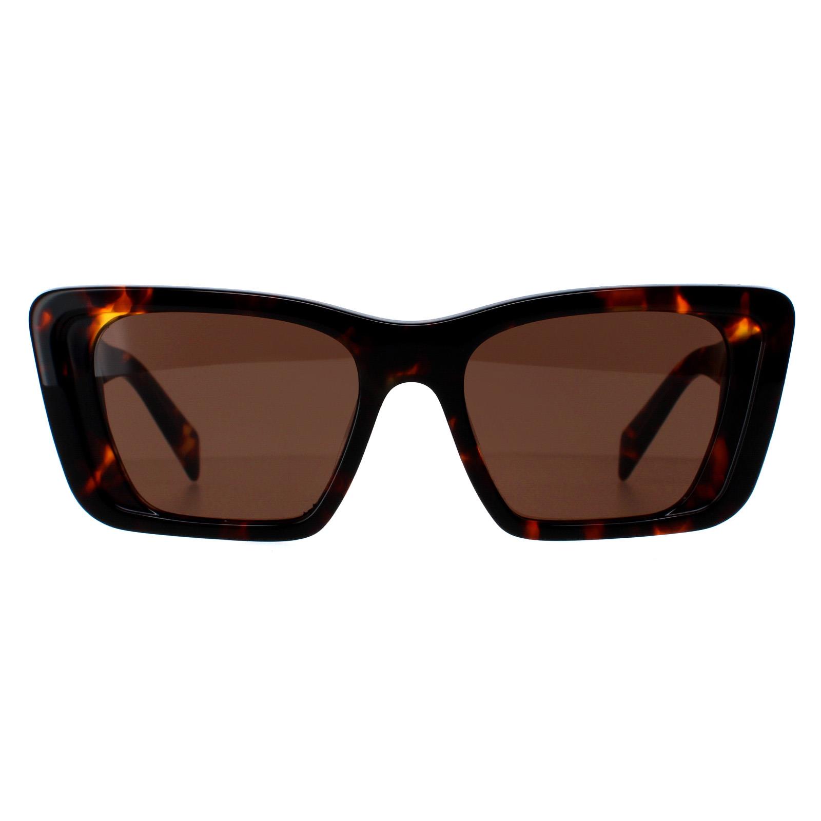 Brown Prada Brown Rectangle Honey Havana Dark Brown PR08YS, Image 1 of 6