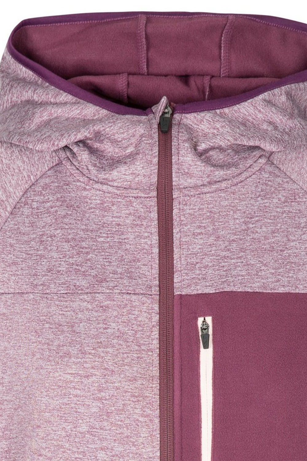Plum Trullo Melange AT200 Fleece Jacket, Image 3 of 3