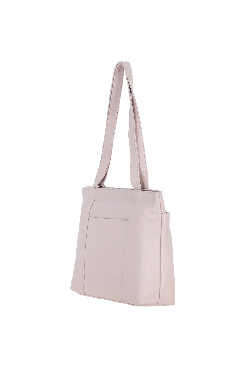 Light Pink 'Newport' Real Leather Multi-Pocket Shoulder Bag, Image 5 of 5