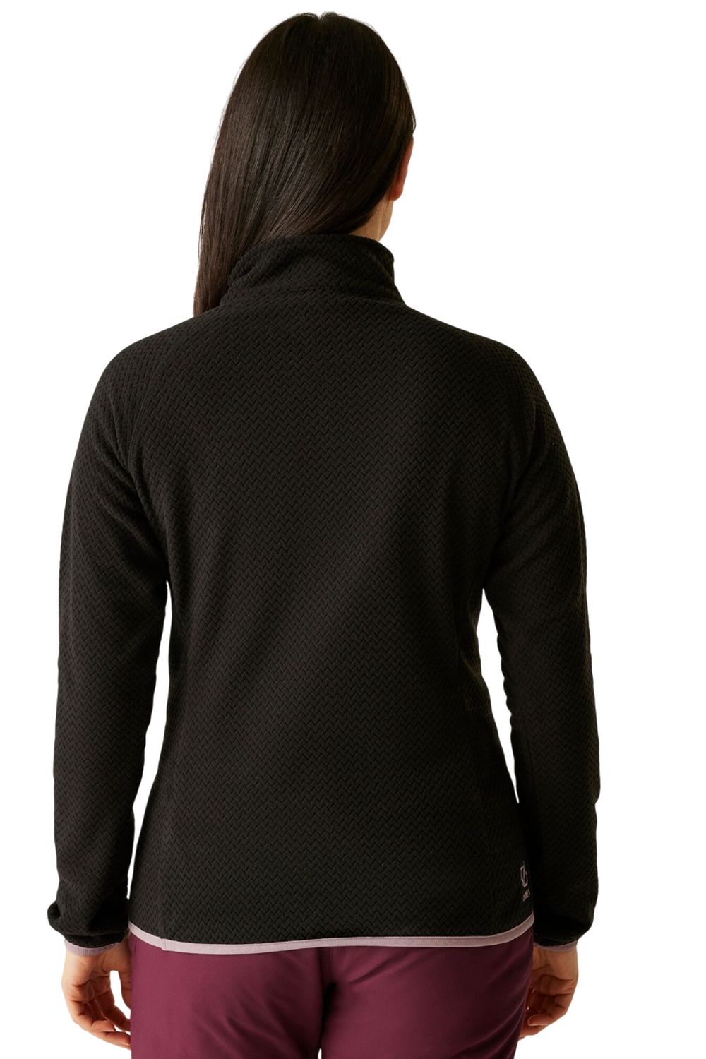 Black Switch Up Fleece Top, Image 3 of 4