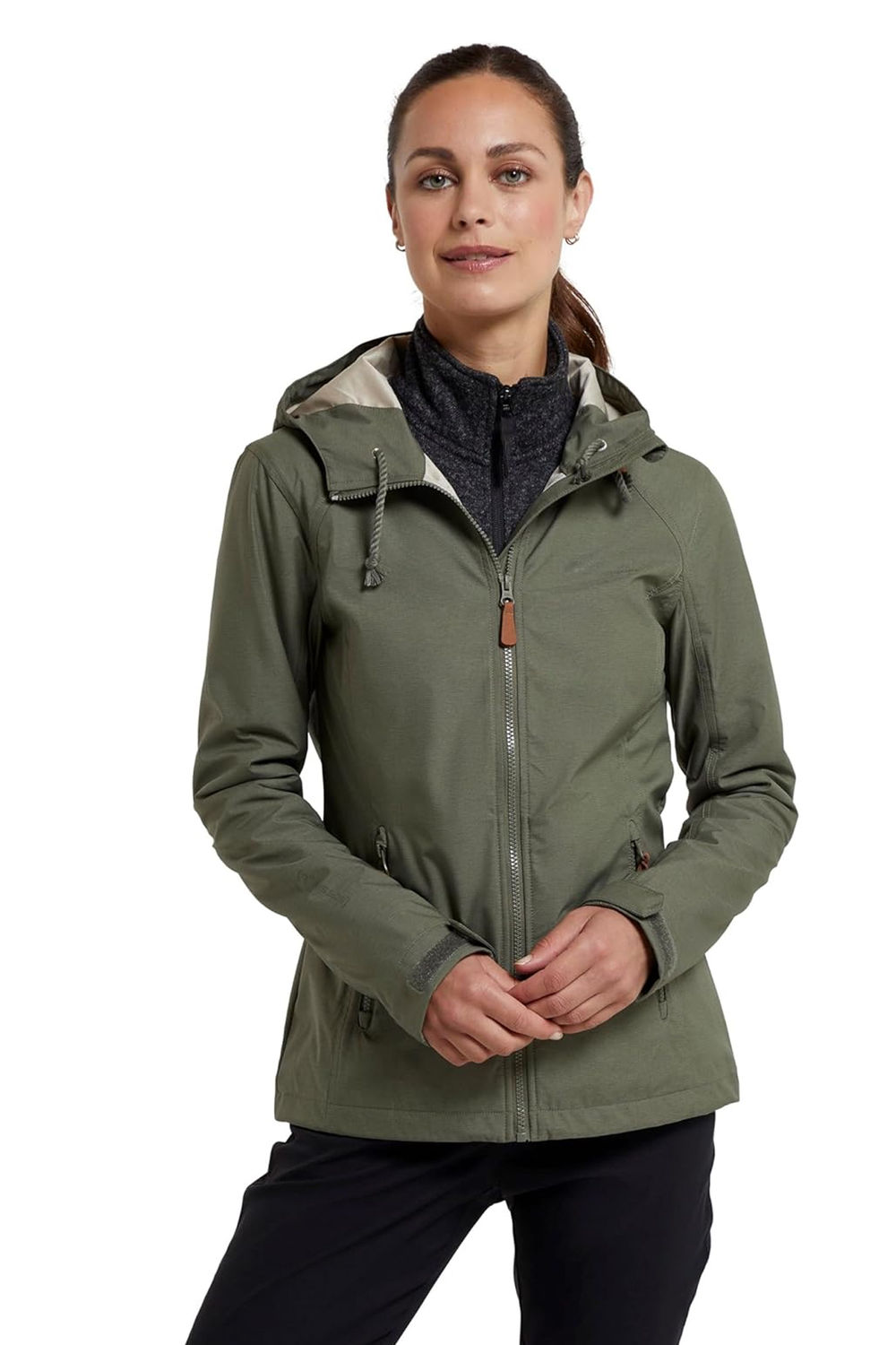 Khaki Iona Soft Shell Jacket, Image 8 of 8