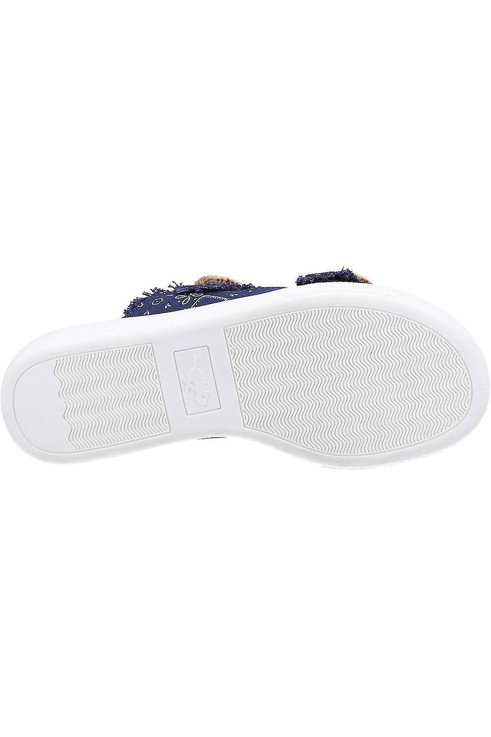 Navy Favor Howdy Sandals, Image 3 of 4
