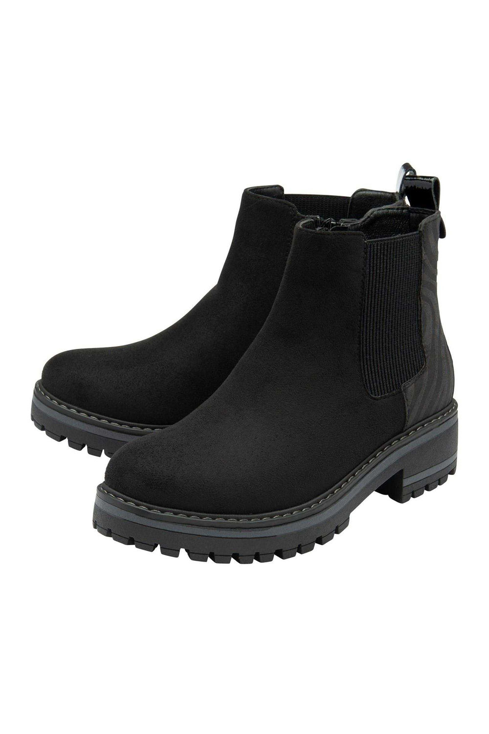 Black Prescott Suede Chelsea Boots, Image 3 of 3