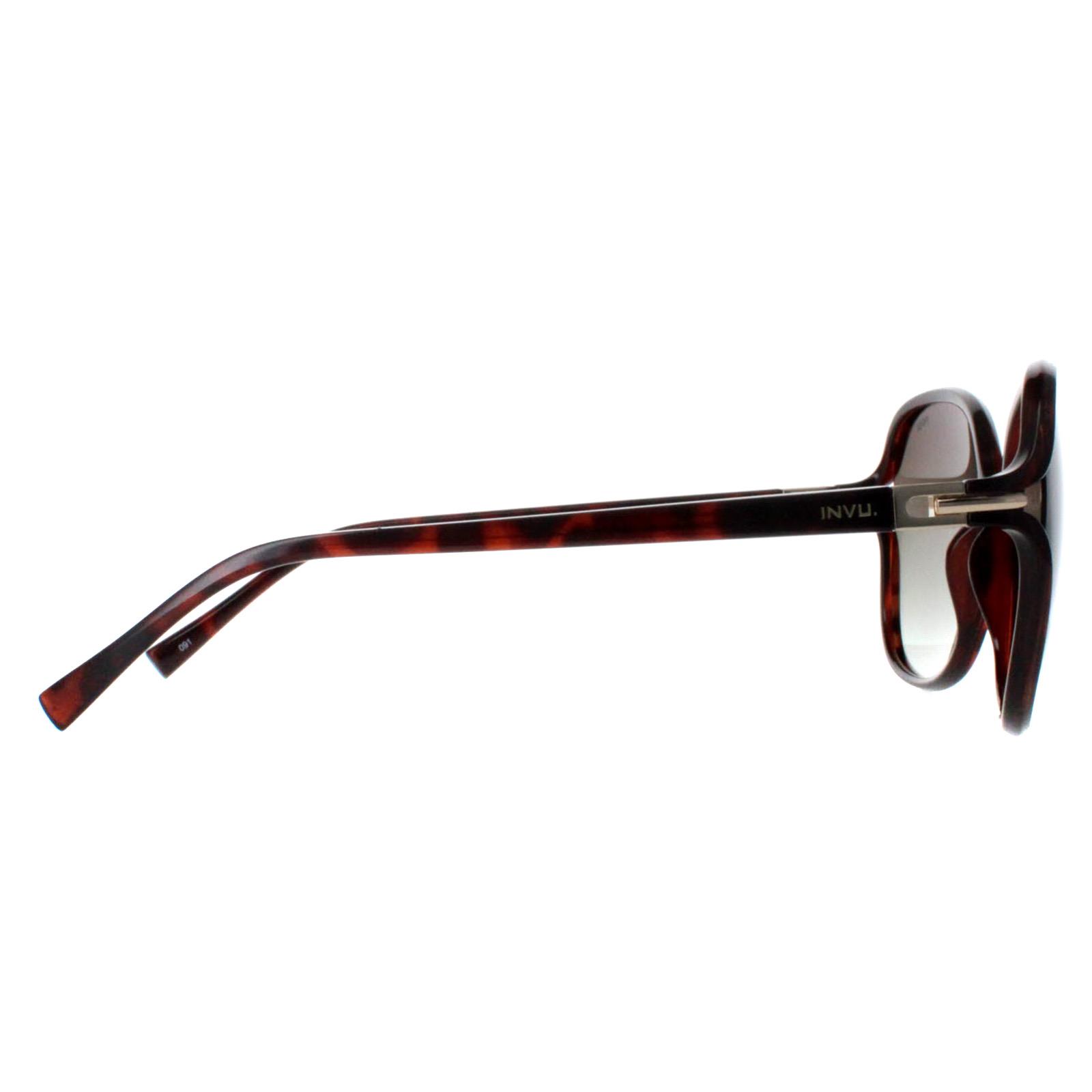 Brown Square Warm Demi Brown Tortoise Brown Polarized B2114, Image 4 of 5