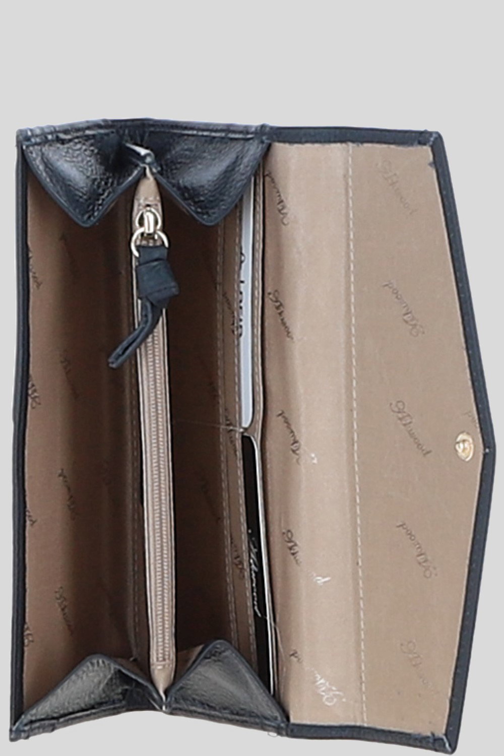 Navy 'Stellara' Real Leather Purse, Image 3 of 3