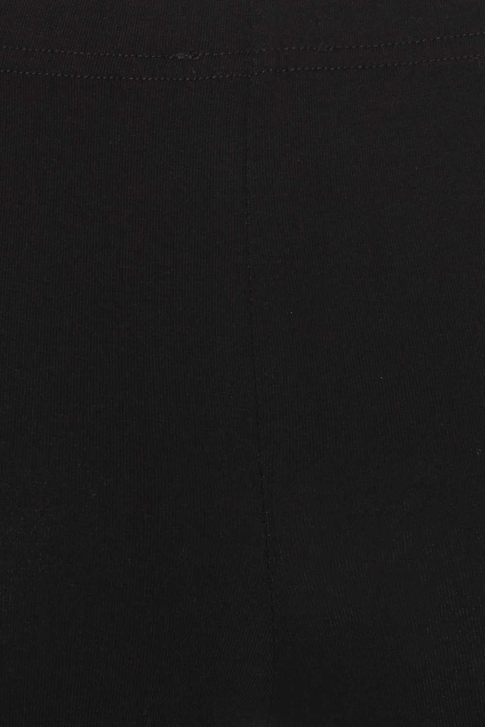 Black Plain Basic Leggings, Image 6 of 5