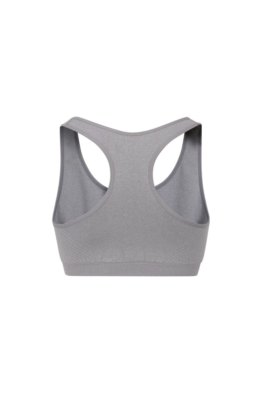 Grey AntiChafe Seamless Sports Bra, Image 2 of 6