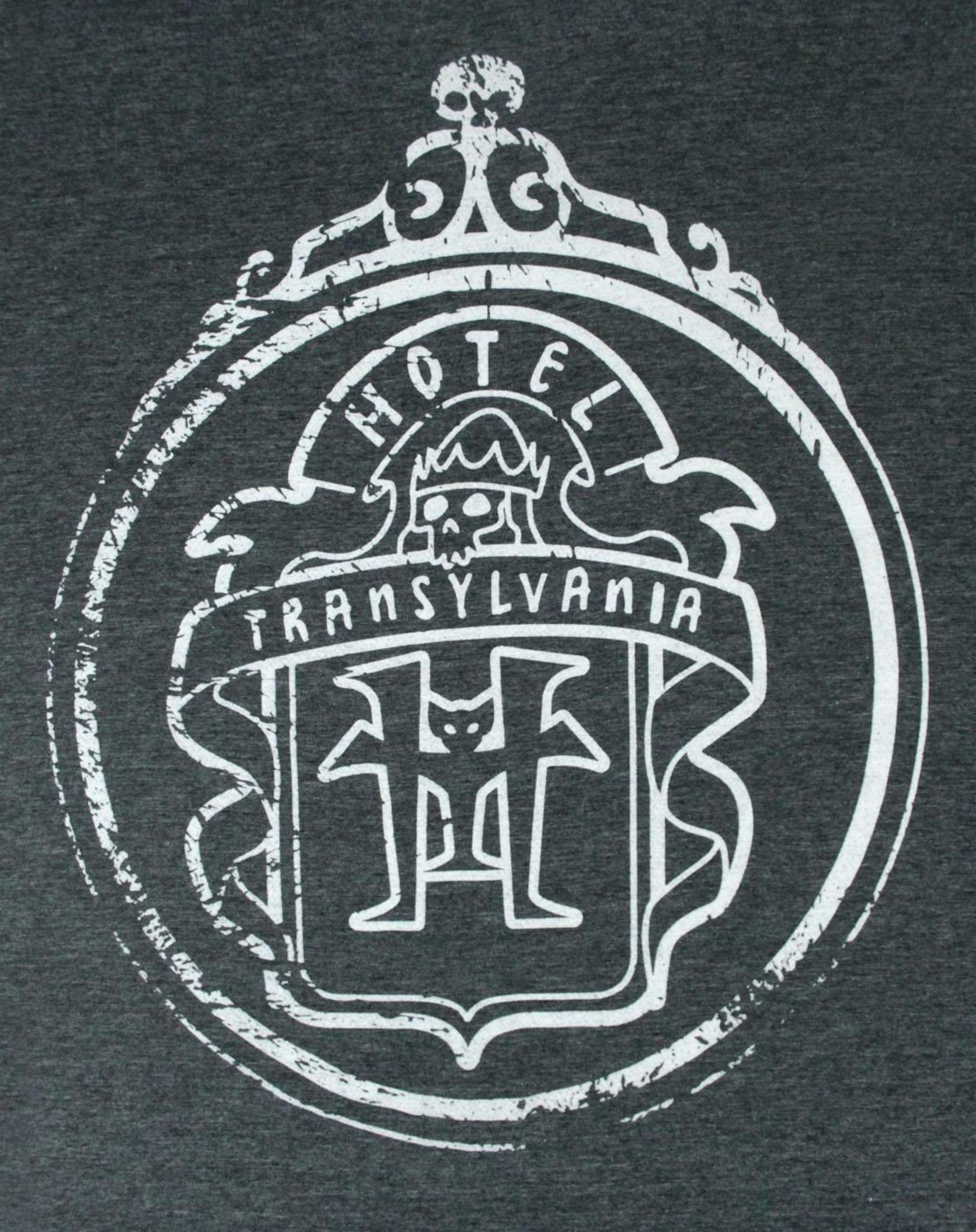 Charcoal Hotel Transylvania Logo Women's T-Shirt, Image 2 of 4
