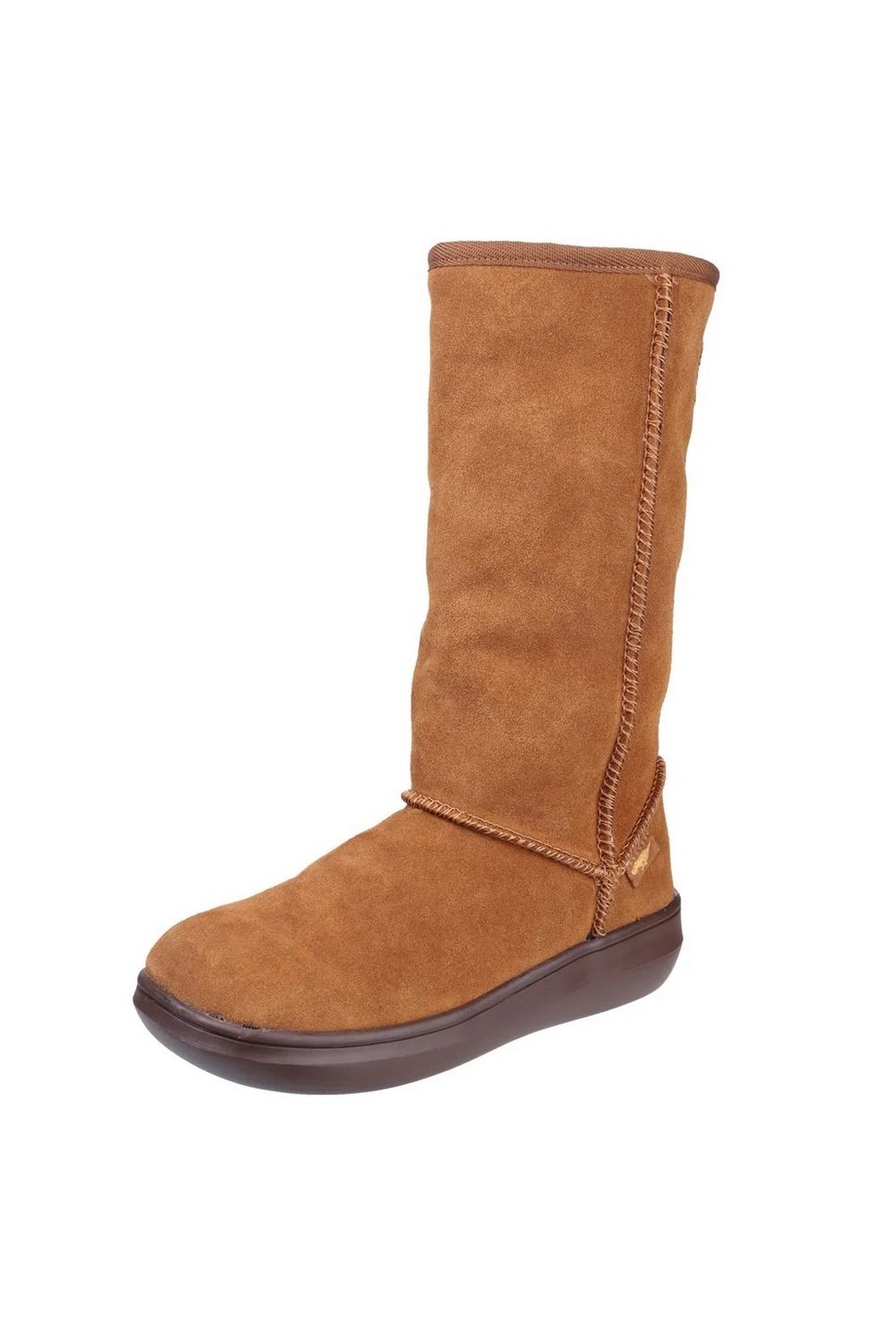 Brown Sugardaddy Suede PullOn Boots, Image 4 of 4