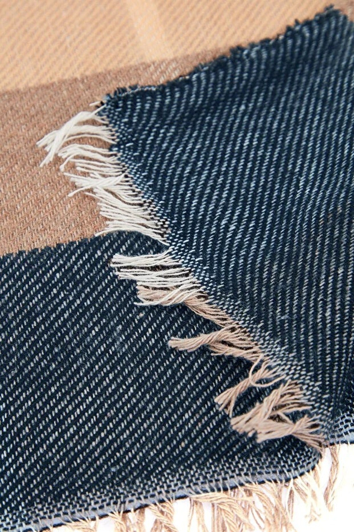 Multi Soft Woven Check Pattern Scarf, Image 3 of 4