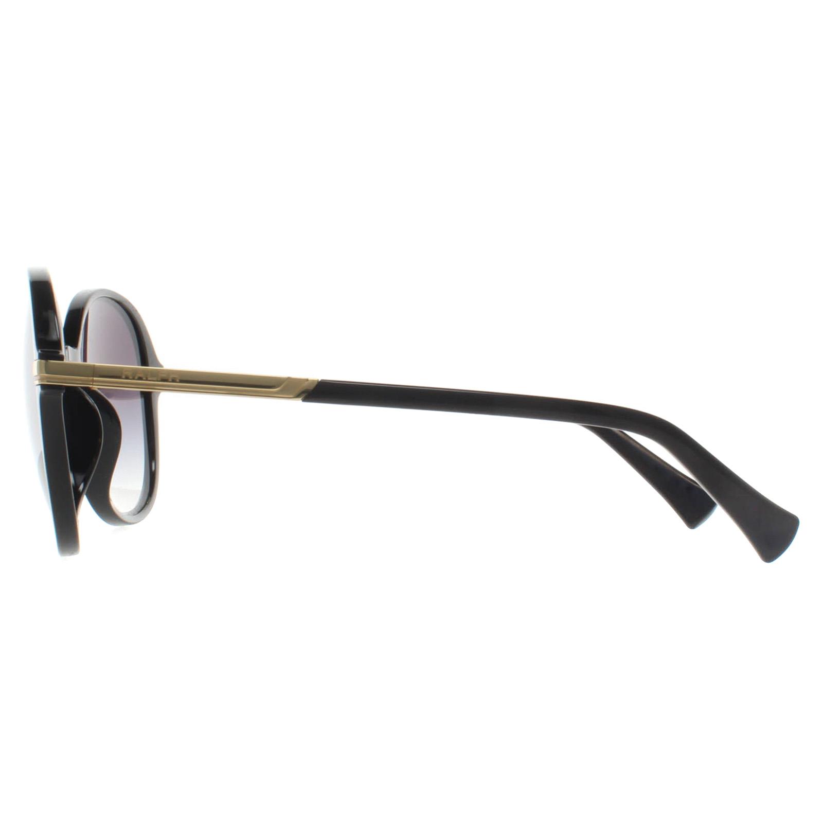 Black Ralph Black Round Shiny Black Grey Gradient RA5297U, Image 3 of 4