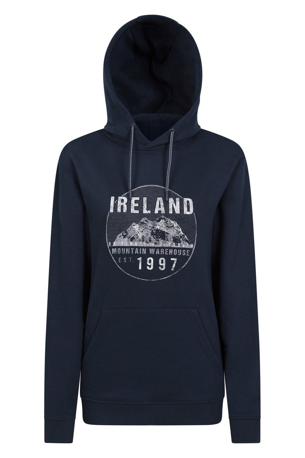 Navy Ireland Circle Overhead Hoodie, Image 1 of 4