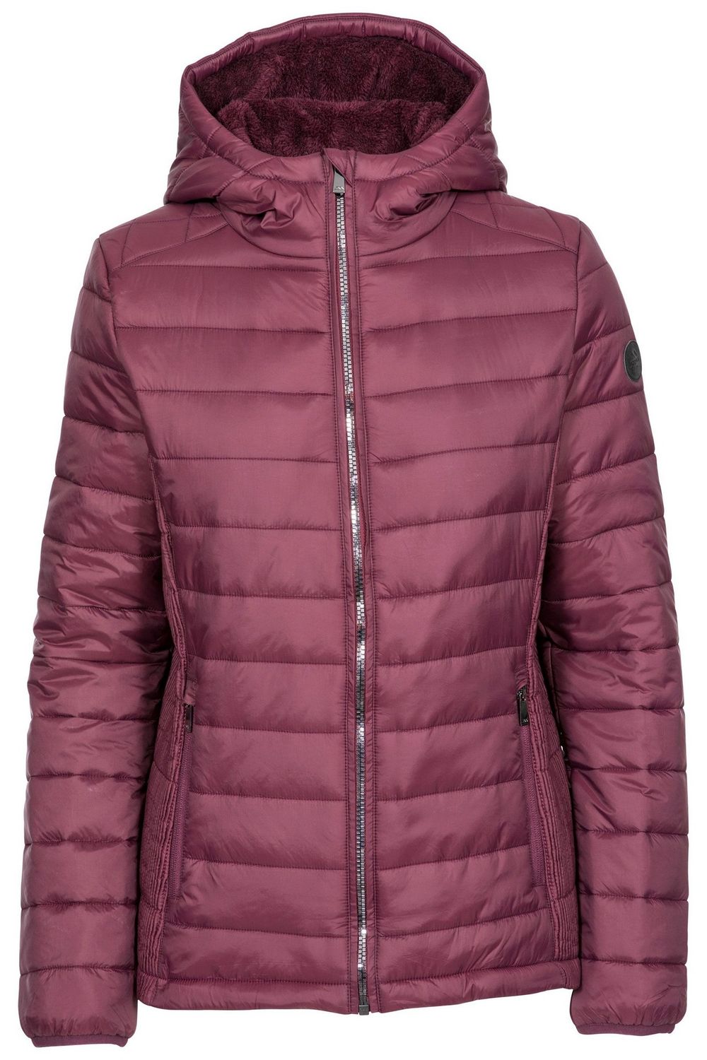 Plum Trespass Plum Valerie Padded Jacket, Image 1 of 3