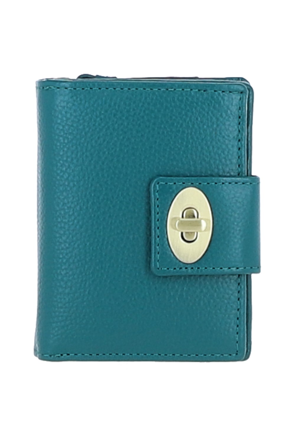 Green Elegant Real Leather Purse, Image 1 of 4