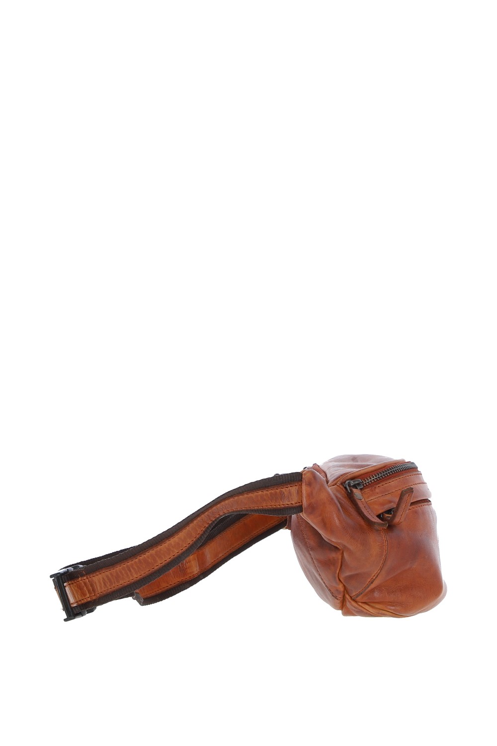 Tan Real Leather Unisex Bum Bag, Image 5 of 5