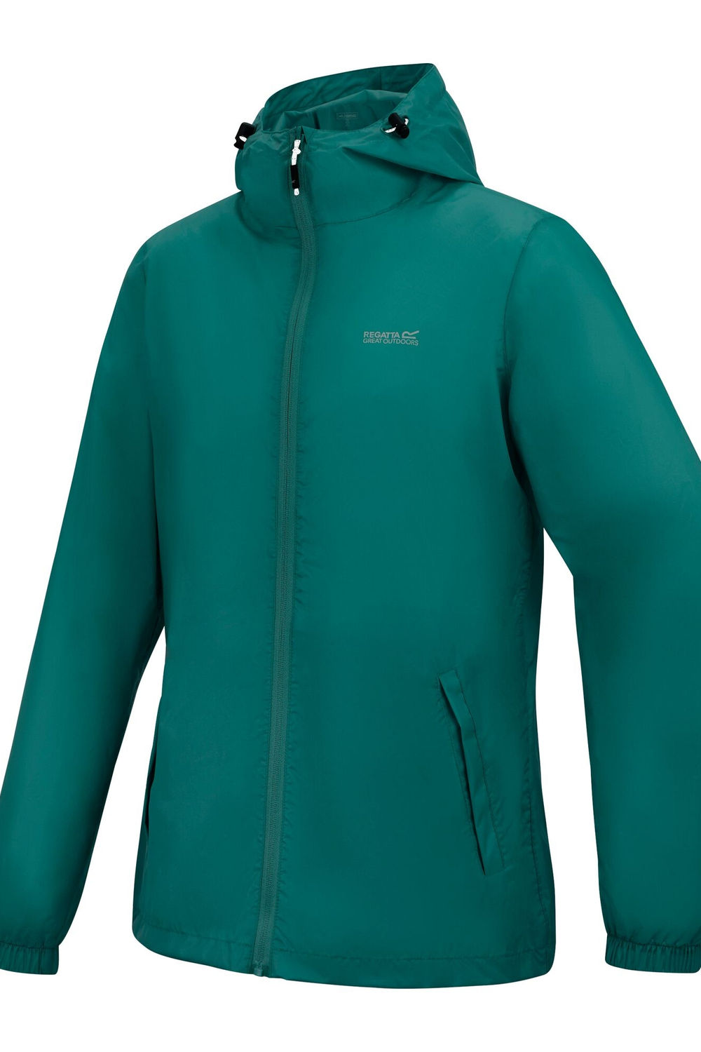 Green Regatta Green Pack It III Waterproof Jacket, Image 3 of 4