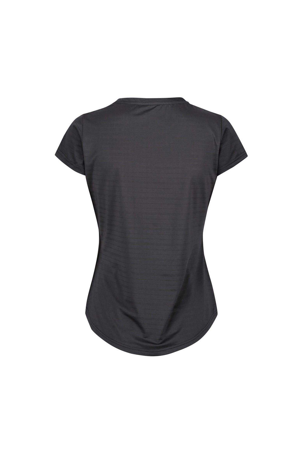 Grey Horizontal Stripe Regular TShirt, Image 2 of 3